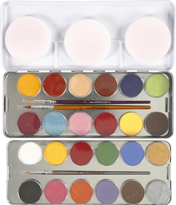 Actual product image Eulenspiegel 24 colors metal palette