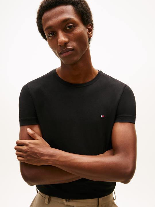 Immagine prodotto Tommy Hilfiger T-Shirt Core Stretch Slim Con Scollo A C (XS)