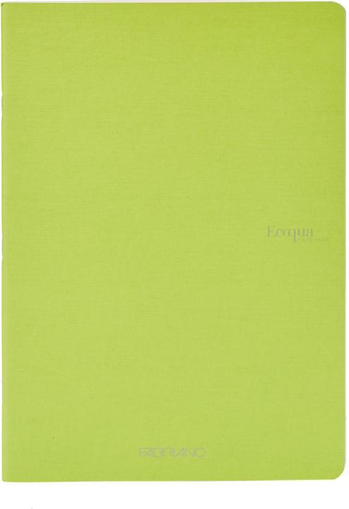 Actual product image Fabriano Heft EcoQua geheftet liniert Lime (A5, Lined)