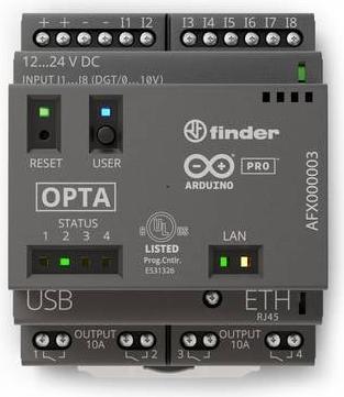 Produktbild Finder Opta Lite 8A.04.9.024.8300 SPS-Kommunikationsmodul 12 V/DC, 24 V/DC