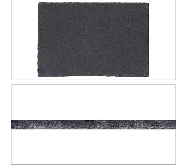 Actual product image Relaxdays Slate Tile cm Set Of 6