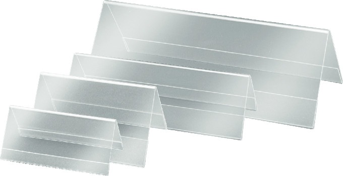 Produktbild Sigel Tischaufsteller Dachform (24 x 9 cm)