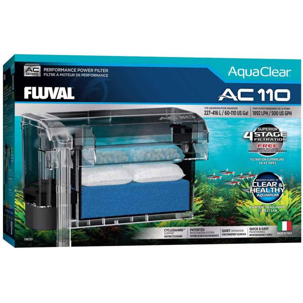 AquaClear Fluval AC110 (416 l, Filtri esterni), Filtro per acquario