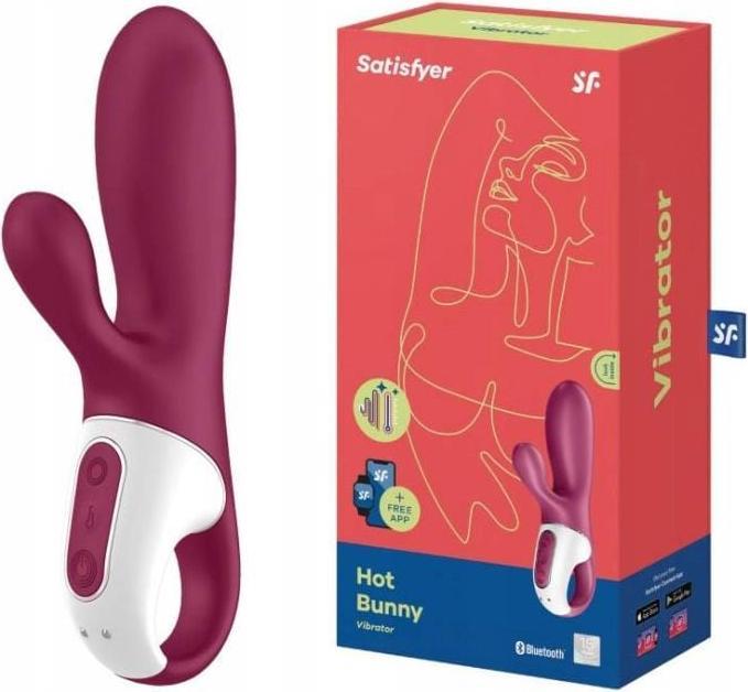 Actual product image Satisfyer Hot Bunny - Heated Rabbit Vibrator