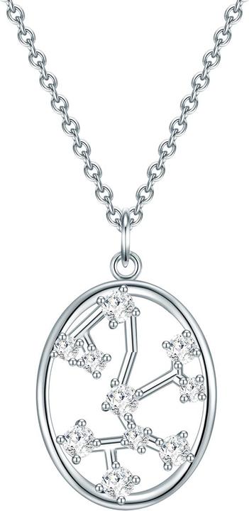 Immagine prodotto Trilani Catena da donna in argento Sterling Zirconia 42,0 cm + 7,0 cm di estensione - 28603 (Argento, 42 - 49 cm)