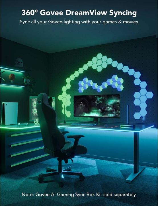 Produktbild Govee LED Stripe Neon Gaming Table (RGBIC, 300 cm, Indoor)