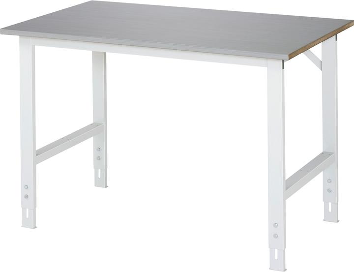 Image du produit RAU Etabli Table de base Tom 1250 x 800 mm Hauteur réglable (80 cm, 125 cm)