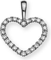 Image du produit Natsumi Schmuck Pendentif Coeur Diamant Or 18C/750 (750/18 K Or jaune)