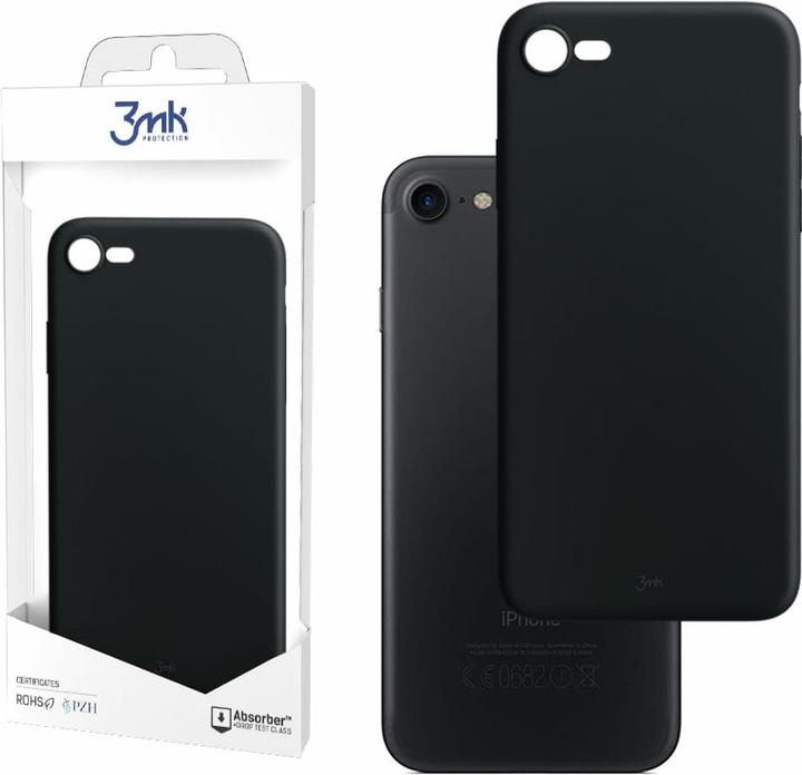 3MK Matt Case for iPhone 7 / 8 / SE 2020 black (Apple iPhone SE)