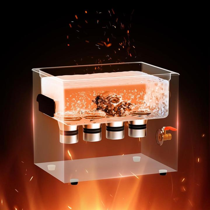 Actual product image Vevor Ultrasonic Cleaner (40 kHz, 10 l)