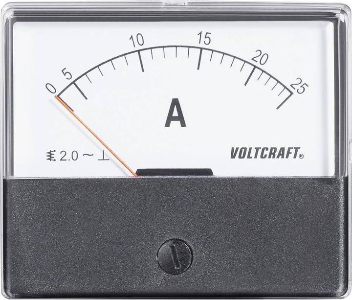 Actual product image Voltcraft Analog Panel Meter Installation Meter