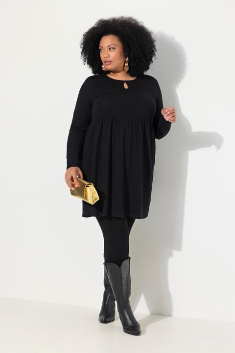 Produktbild Ulla Popken Longshirt, Jacquard, A-Linie, Rundhals, Langarm (50, 52)