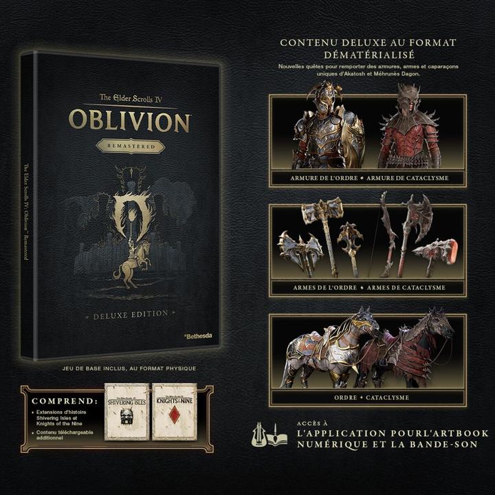 Immagine prodotto Bethesda Elder Scrolls IV: Oblivion Remastered Deluxe Edition (Xbox Series X, DE)