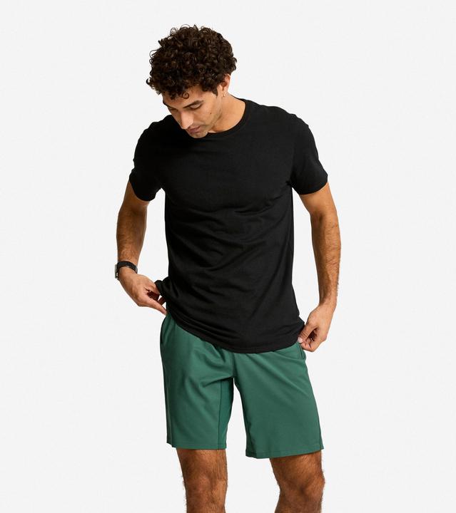 Immagine prodotto Domyos Camicia da uomo a maniche corte, elasticizzata - cotone (L)