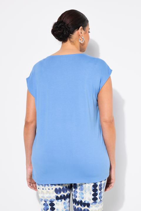 Immagine prodotto Ulla Popken Maglia dal taglio smanicato in più materiali con applicazioni e scollo rotondo (62)