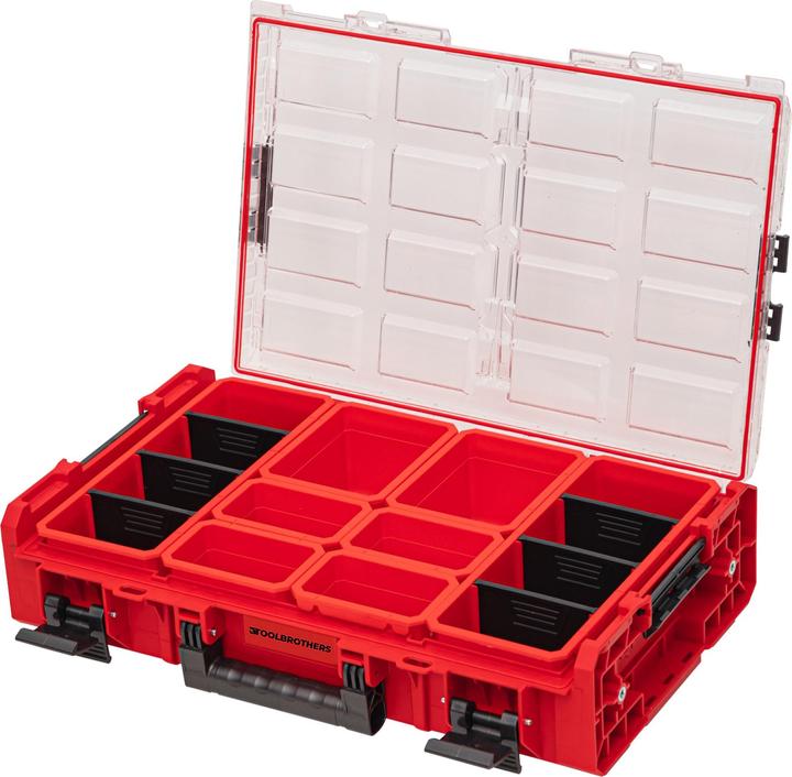 Tool Brothers Toolbrothers RHINO ONE Organiser XL 2.0 RED ULTRA HD Custom 582 x 387 x 131 mm 13.5 l IP66 con 8