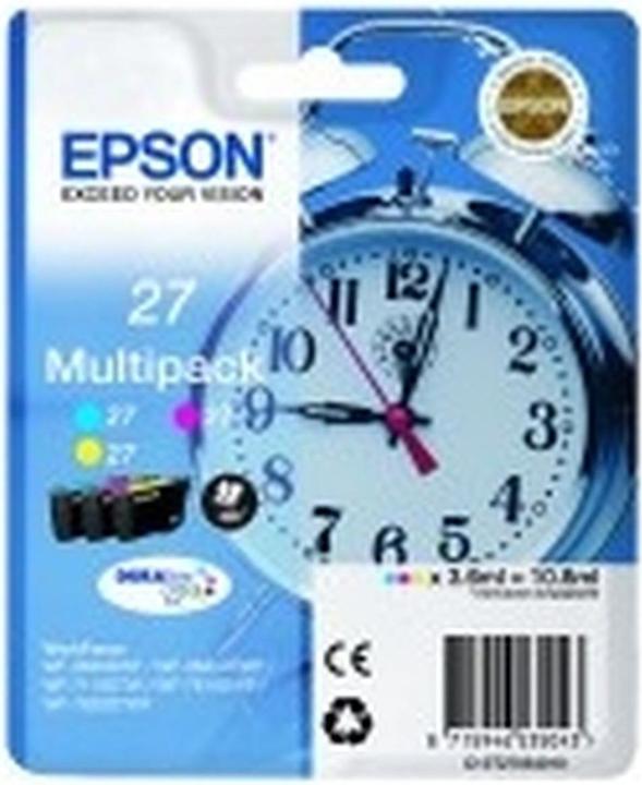 Immagine prodotto Epson 27XL Multipack DuraBrite Ultra (C, M, Y)