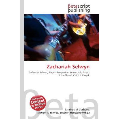 Thumbnail - Zachariah Selwyn, Fachbücher