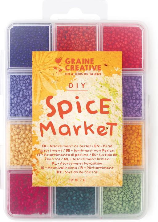 Produktbild Creative Perlen Set 12 Farben - Spice Market