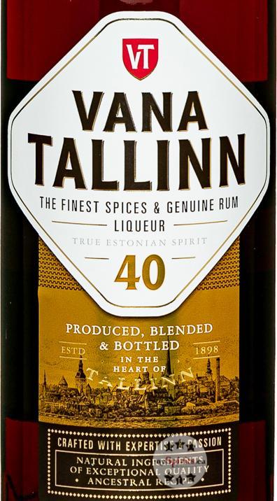 Image du produit Vana Tallinn Liqueur estonienne Autenthic