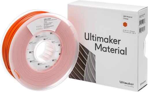 Produktbild Ultimaker Abs (ABS, 2.85 mm, 750 g, Orange)