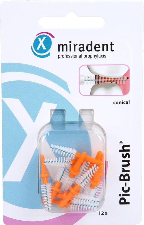 Miradent Pic-Brush Refill Ersatzbürsten (12 x)