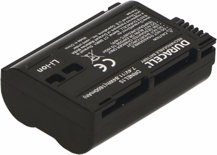 Actual product image Duracell Replacement Nikon EN-EL15C (Rechargeable battery)