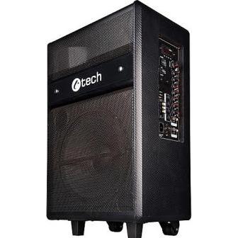C-Tech Impressio Cappella Trolley Public Address (PA) system Black, Digital Signage Zubehör, Schwarz