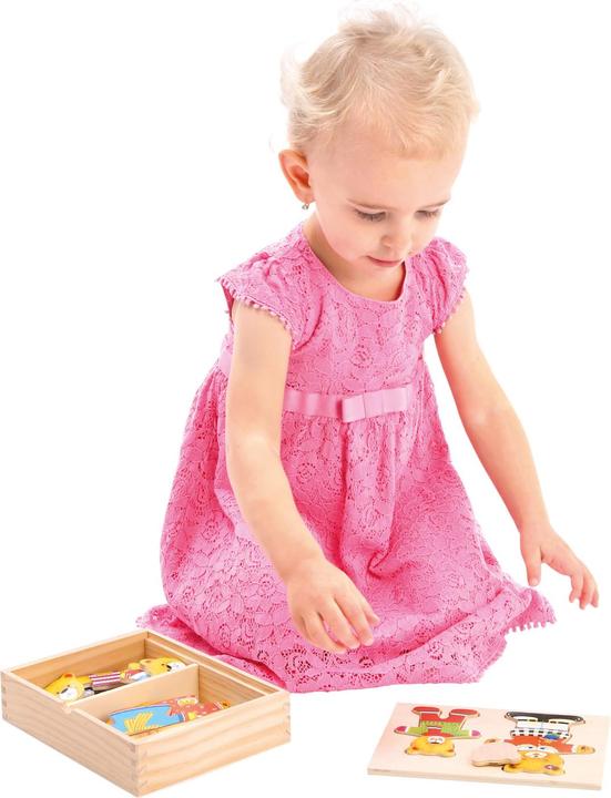 Produktbild Bino Ankleidepuzzle Mutter + Kind (36 Teile)