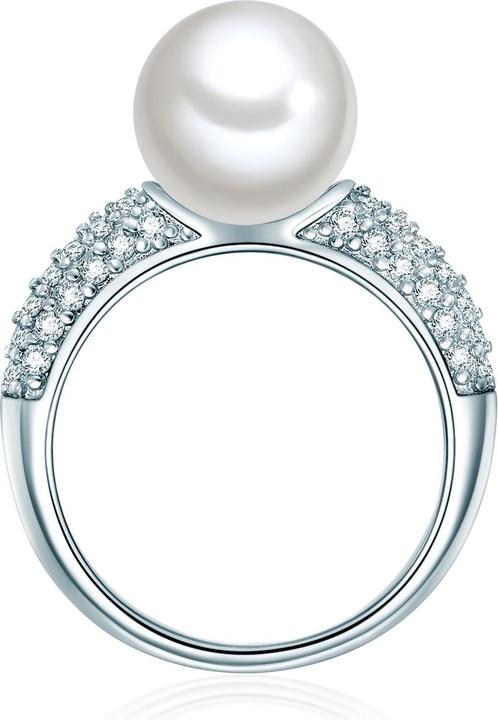 Immagine prodotto Lulu & Jane Donna ottone zirconia cubica conchiglia perla argento - 29447 (54)
