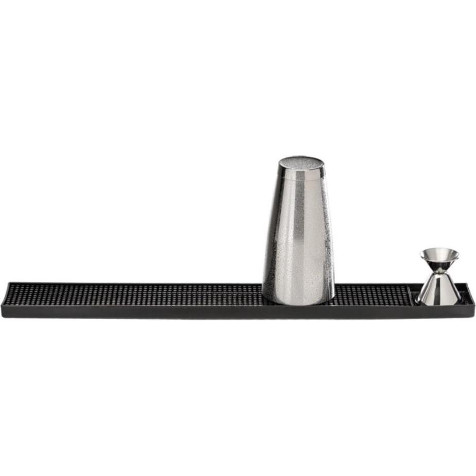 APS, Bar Zubehör, Restposten: Barmatte, aus Kunststoff, schwarz (Barmatte)
