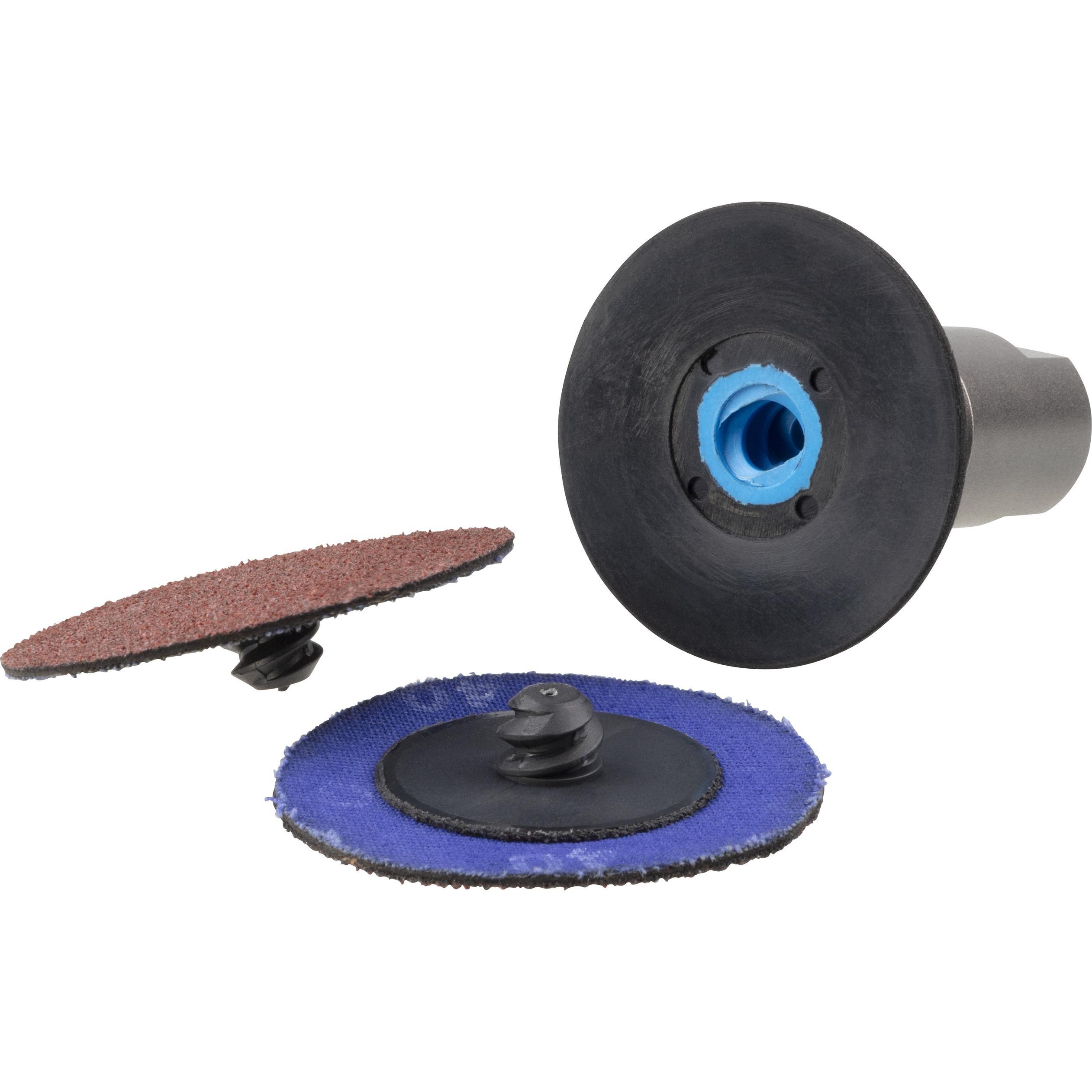 Thumbnail - wolfcraft, Schleifmittel, Schleifteller-Set für Winkelschleifer, 4-tlg. (40, 80, 120)