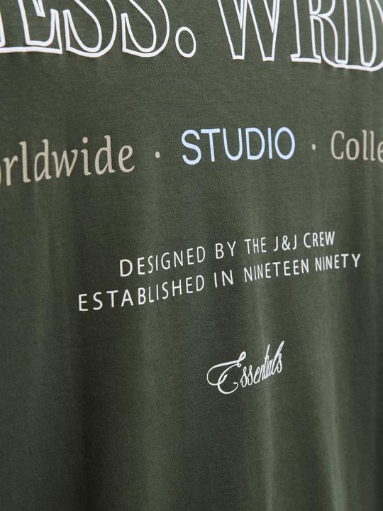 Actual product image Jack & Jones Jjeurban Edge Studio Tee Ss Sn Pls (4XL)