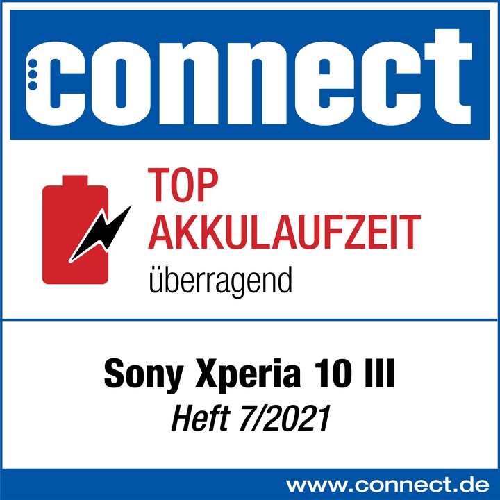 Image du produit Sony Xperia 10 III (128 Go, Bleu, 6", Double SIM hybride, 12 Mpx, 5G)
