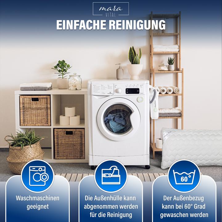 Immagine prodotto Mara Vital Cuscino Kapok (65 x 65 cm)