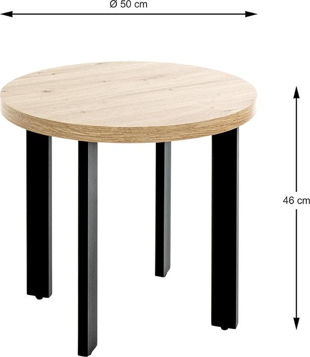 Image du produit HAKU Möbel Beistelltisch (Ø 50 x 46 cm)