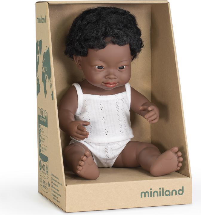 Produktbild Miniland Afrikanischer Junge mit Down Syndrom