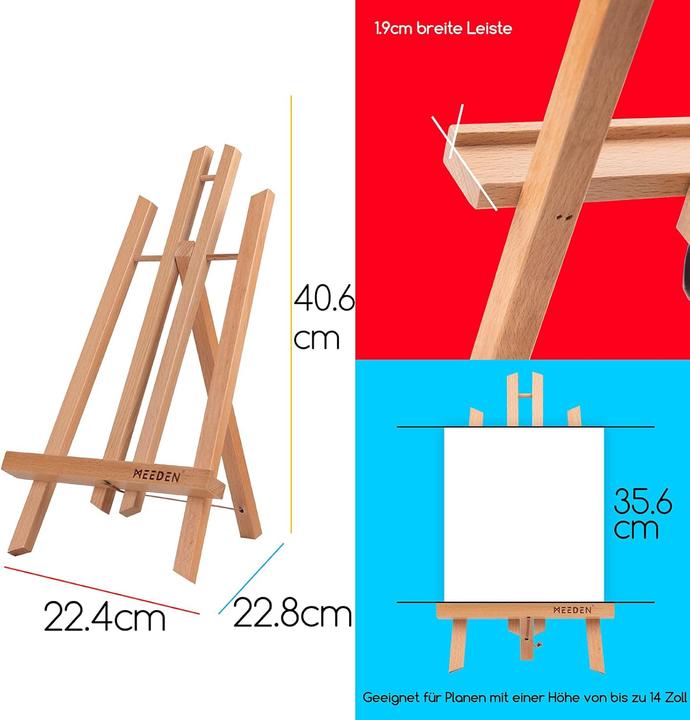 Image du produit Meeden 12er-Set Tischstaffelei