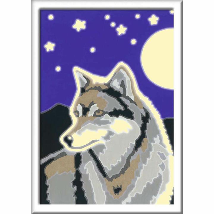 Actual product image Ravensburger Wolf portrait
