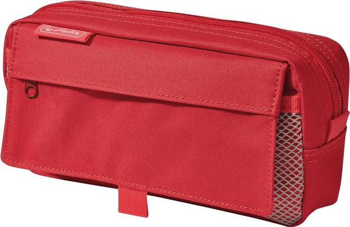 Produktbild Herlitz Schlamper-Rolle mit Netztasche, aus Polyester Klettverschluss an Netztasche, Reissverschlusstasche