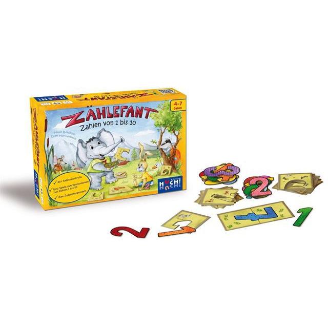 Thumbnail - Huch Zählefant Zahlen von 1 bis 10 (Deutsch)