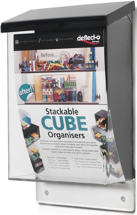 Actual product image Deflecto Brochure box for outdoor use, A5 (A5)