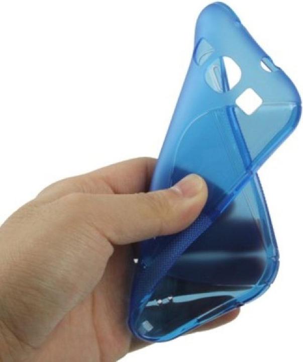 Produktbild König Design Schutzhülle TPU Case für Handy Samsung I9300 Galaxy S3 Transparent Blau