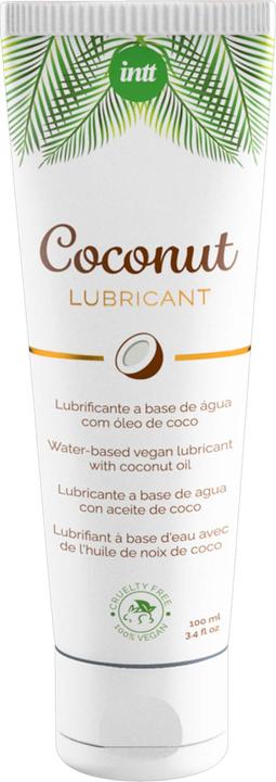 Intt Lubrifiant végan à base d’eau à la noix de coco - 100 ml (100 ml)