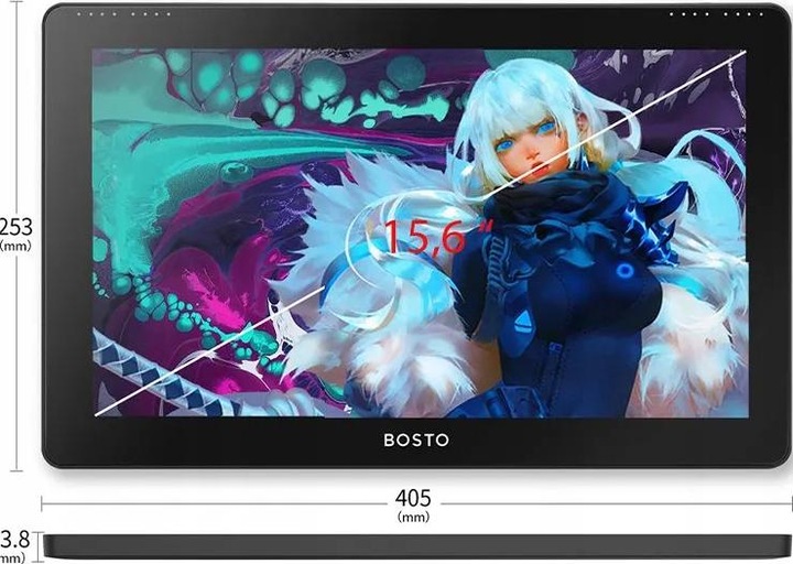 Image du produit Bosto Tablette graphique BT-16HD (15.60", 5080 lpi)