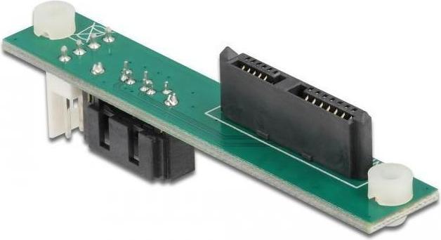 Produktbild Delock SATA Slim 13pin -> SATA 7pin (4 pin PWM, SATA)