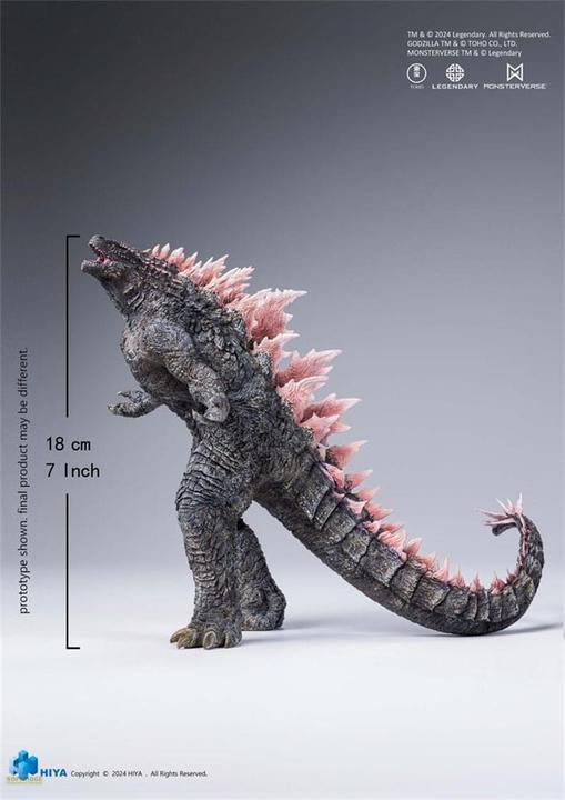 Immagine prodotto Hiya Toys Godzilla x Kong: The New Empire Exquisite Stylist Action Figure Godzilla Evolved Ver. 18 cm