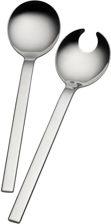 Produktbild Studio Round L 25 cm - Rustfrit stål - Blank (Salatbesteck)