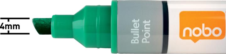 Produktbild Nobo N-Marker Viscom 4mm 1915385 grün 10 Stück (10x)