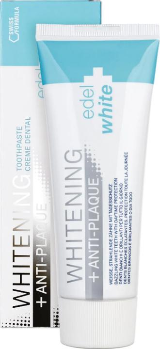 Produktbild Edel + White Anti-Plaque und Whitening Zahnpasta (75 ml)
